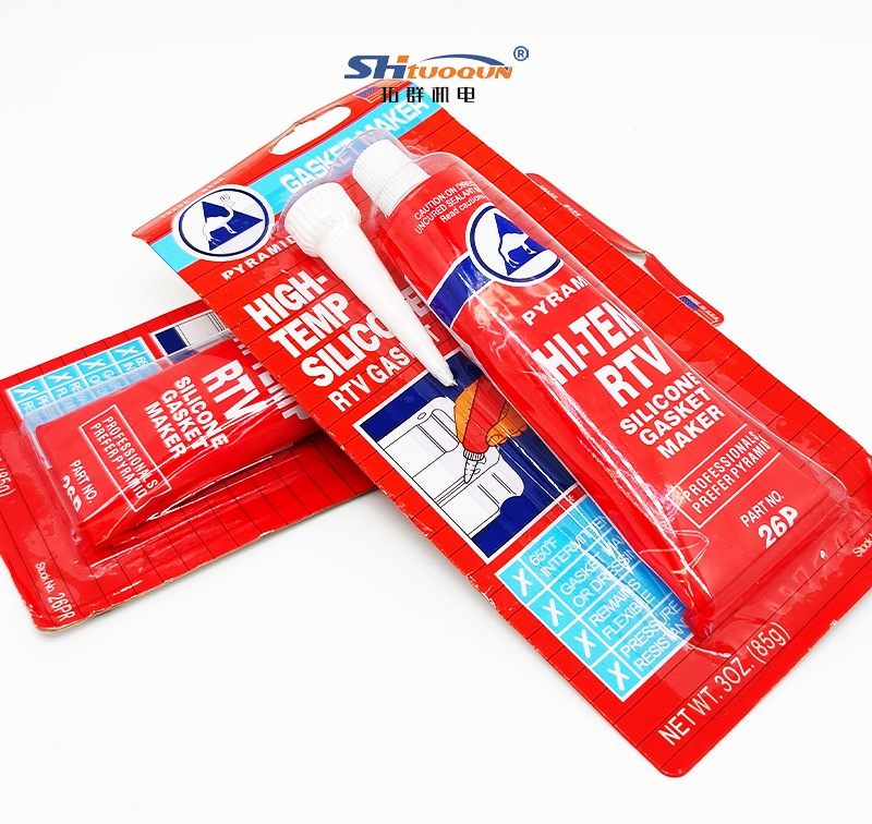 美國(guó)進(jìn)口駱駝牌 車(chē)用紅膠 加熱管耐高溫膠 免墊膠紅膠 RTV密封膠